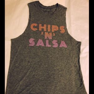 Chips & Salsa ‘Muscle’ Tank top (S)